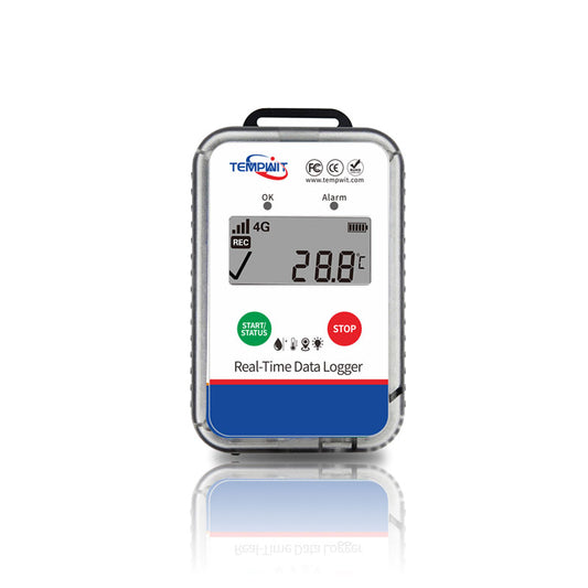 Temp Log-TT19 4G Multi Use Real Time Temperature  Data Logger with LCD Display