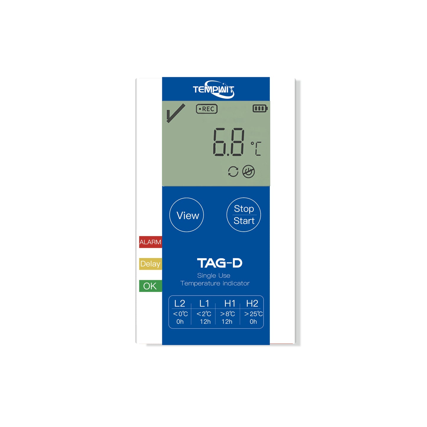 Tag-D Temperature Indicator