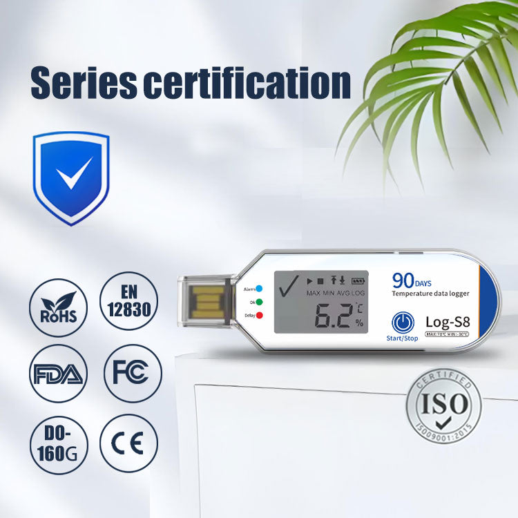 Tempwit Log-S8 Configurable Single Use Temperature Data Logger