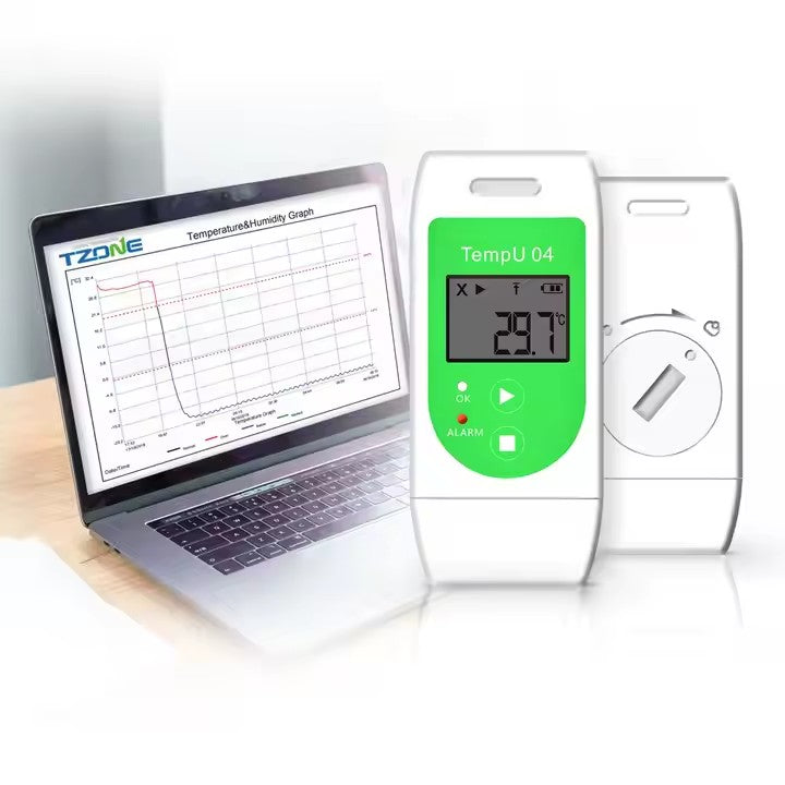 Registrador de datos de temperatura reutilizable Tempwit Log-M2