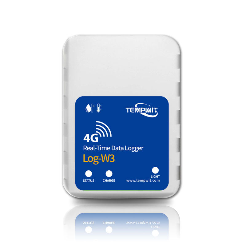 Tempwit Log-W3 Single Use 4G Temperature and Humidity Data Logger