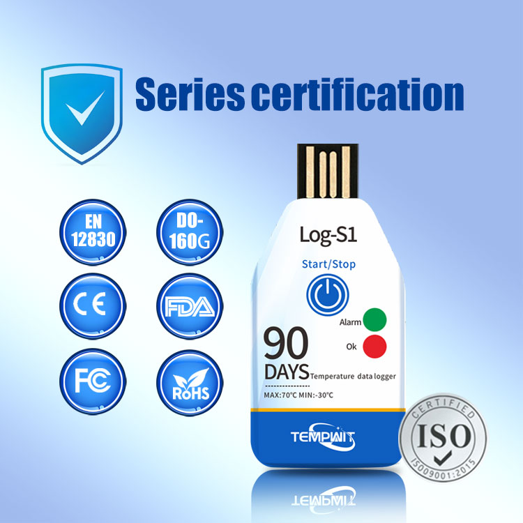 Tempwit Log-S1 Одноразовый регистратор данных температуры