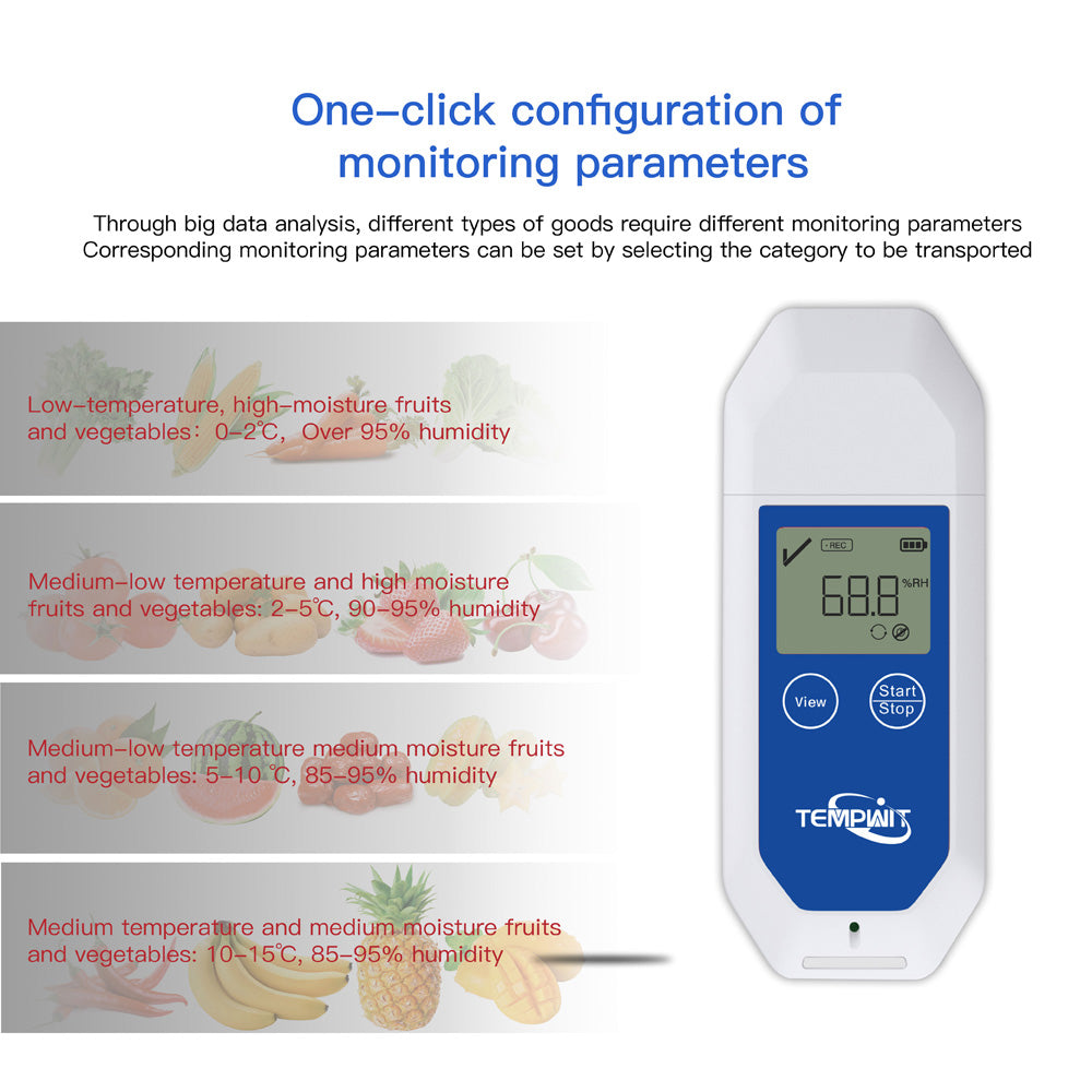 Temp Log-TH Multi Use Use Temperature and humidity Data Logger