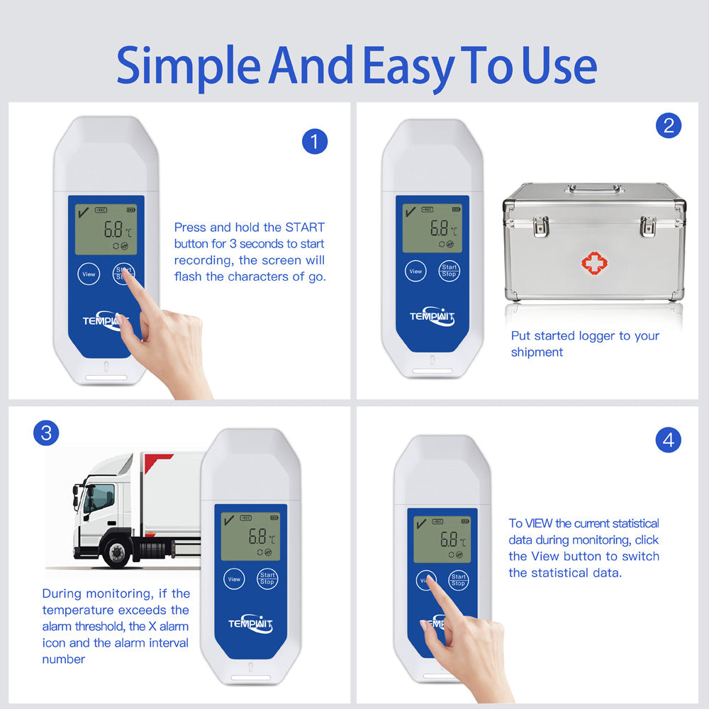 Temp Log-T Multi Use Temperature Data Logger
