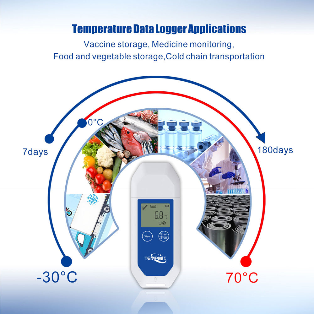 Temp Log-T Multi Use Temperature Data Logger