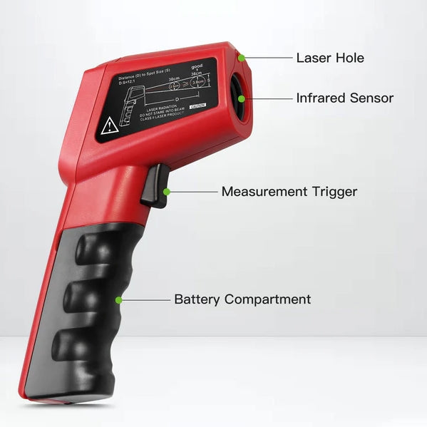 Temp M02 Digital Laser Gun