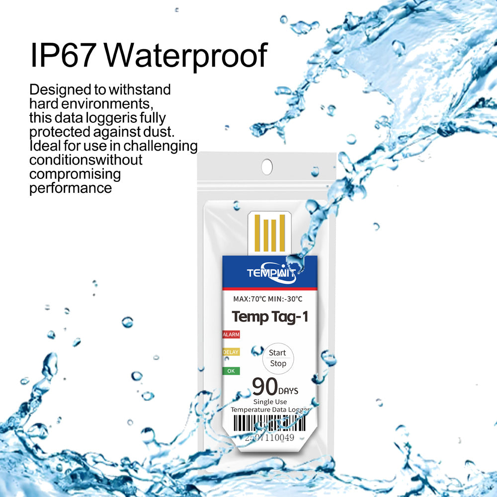 Temp Tag-1 Single Use Temperature Data Logger