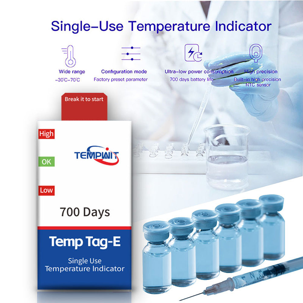 Temp Tag-E Single Use Temperature Indicator