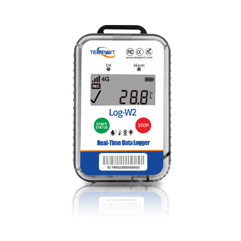Tempwit Log-W2 Одноразовый 4G/2G регистратор данных температуры