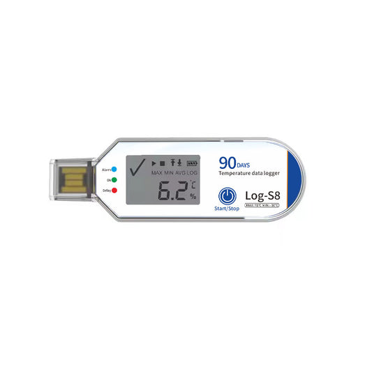 Tempwit Log-S8 Configurable Single Use Temperature Data Logger