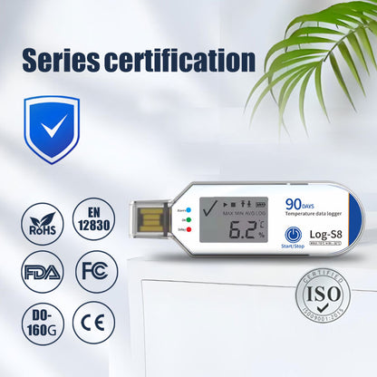 Tempwit Log-S8 Configurable Single Use Temperature Data Logger