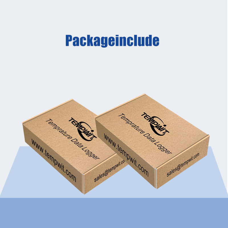 TempU02 Single Use PDF Data Logger