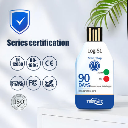 Tempwit Log-S1 Одноразовый регистратор данных температуры