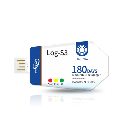 Tempwit Log-S3 Single Use Temperature Data Logger