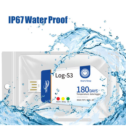 Tempwit Log-S3 Single Use Temperature Data Logger