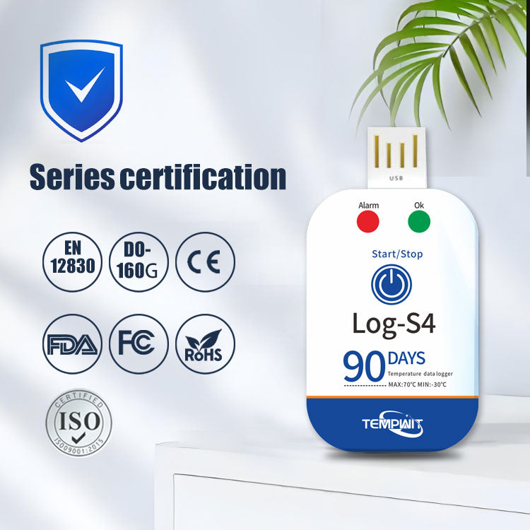 Tempwit Log-S4 Single Use Temperature Data Logger