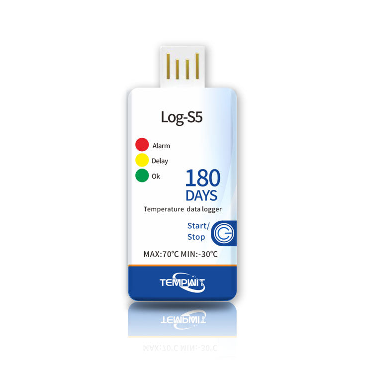 Tempwit Log-S5 Single Use Temperature Data Logger