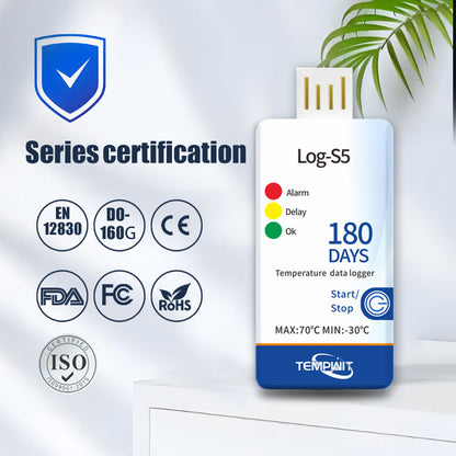 Tempwit Log-S5 Single Use Temperature Data Logger