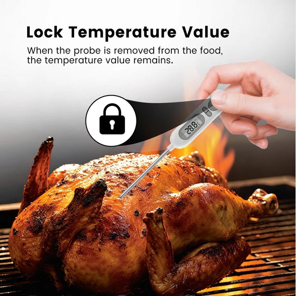 Temp M01 Waterproof Thermometer with LCD display for Food