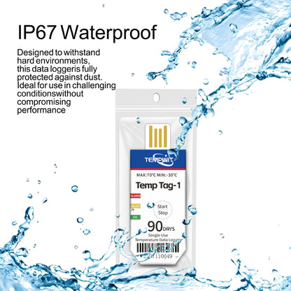 Temp Tag-1 Single Use Temperature Data Logger