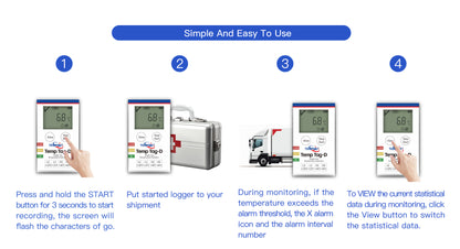 Temp Tag-D Single Use Temperature Indicator