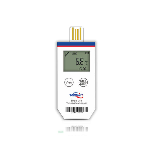 Temp Tag-1D Single Use Temperature Data Logger with LCD display