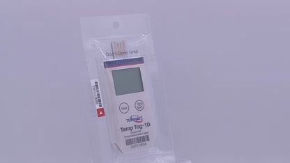 Temp Tag-1D Single Use Temperature Data Logger with LCD display