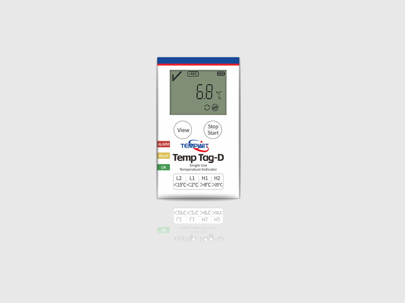 Temp Tag-D Single Use Temperature Indicator